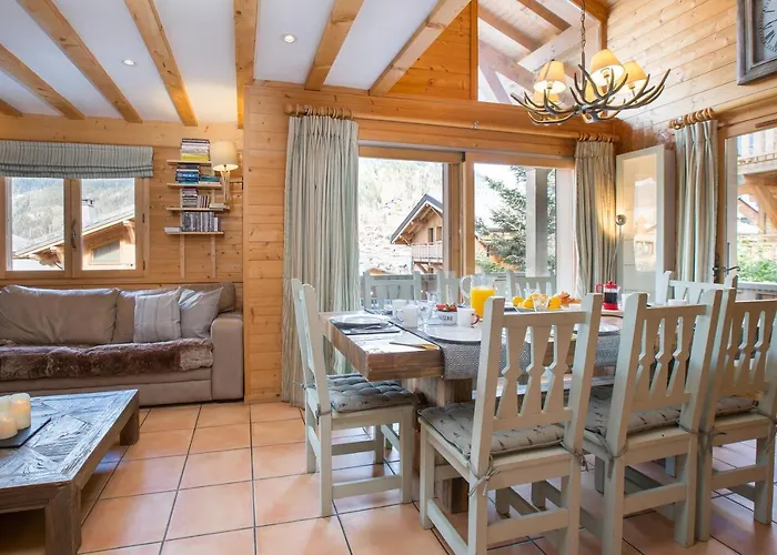 Chalet Muguet Gauche With Hot Tub Sleeps 10 Central Morzine