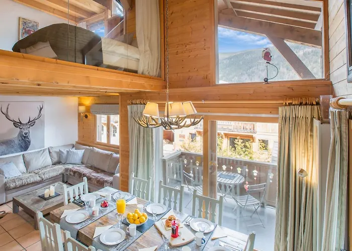 Chalet Muguet Gauche With Hot Tub Sleeps 10 Central Morzine